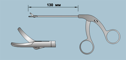 Ножницы риноскопические правоизогнутые